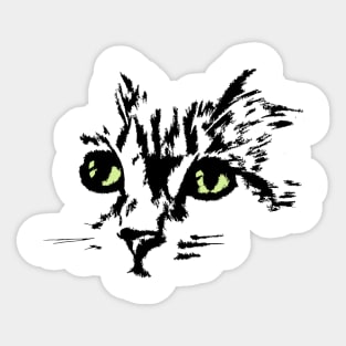 Animals - Cat eyes Sticker